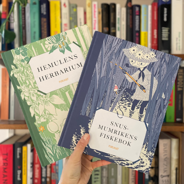 Zestaw Odkrywcy (Hemulens Herbarium, Snusmumrikens fiskebok) po szwedzku