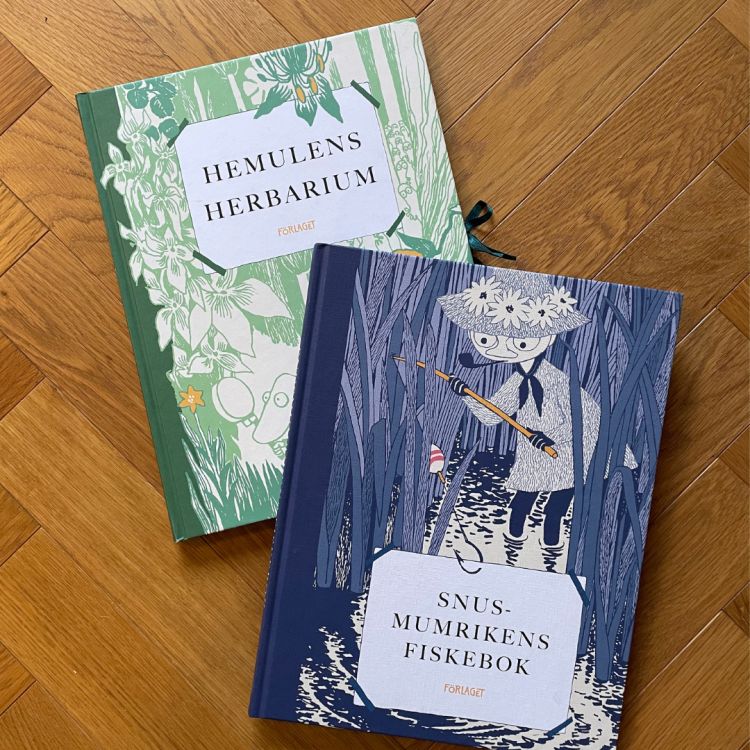 Zestaw Odkrywcy (Hemulens Herbarium, Snusmumrikens fiskebok) po szwedzku