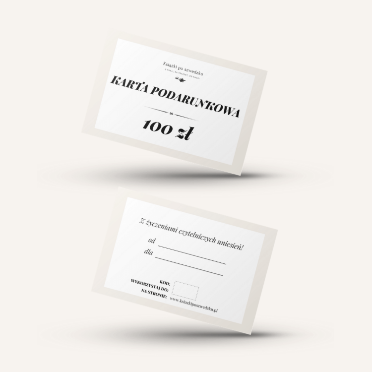 Karta podarunkowa Książki po szwedzku