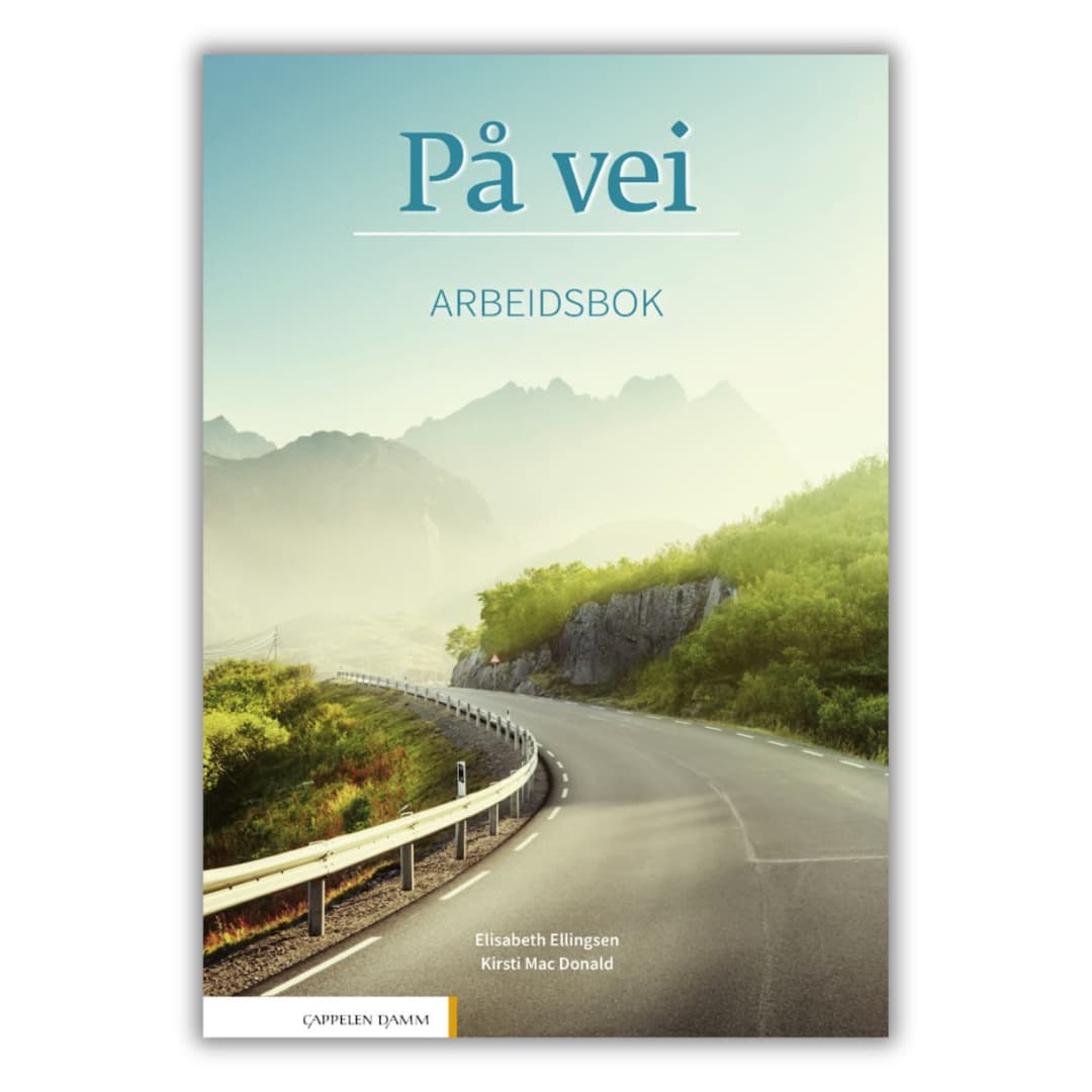 På vei Arbeidsbok (Ćwiczenia) - najnowsze wydanie z 2018 roku - ćwiczenia do nauki języka norweskiego od podstaw, poziom A1/A2. Słownictwo, gramatyka, komunikacja. Norskprove.