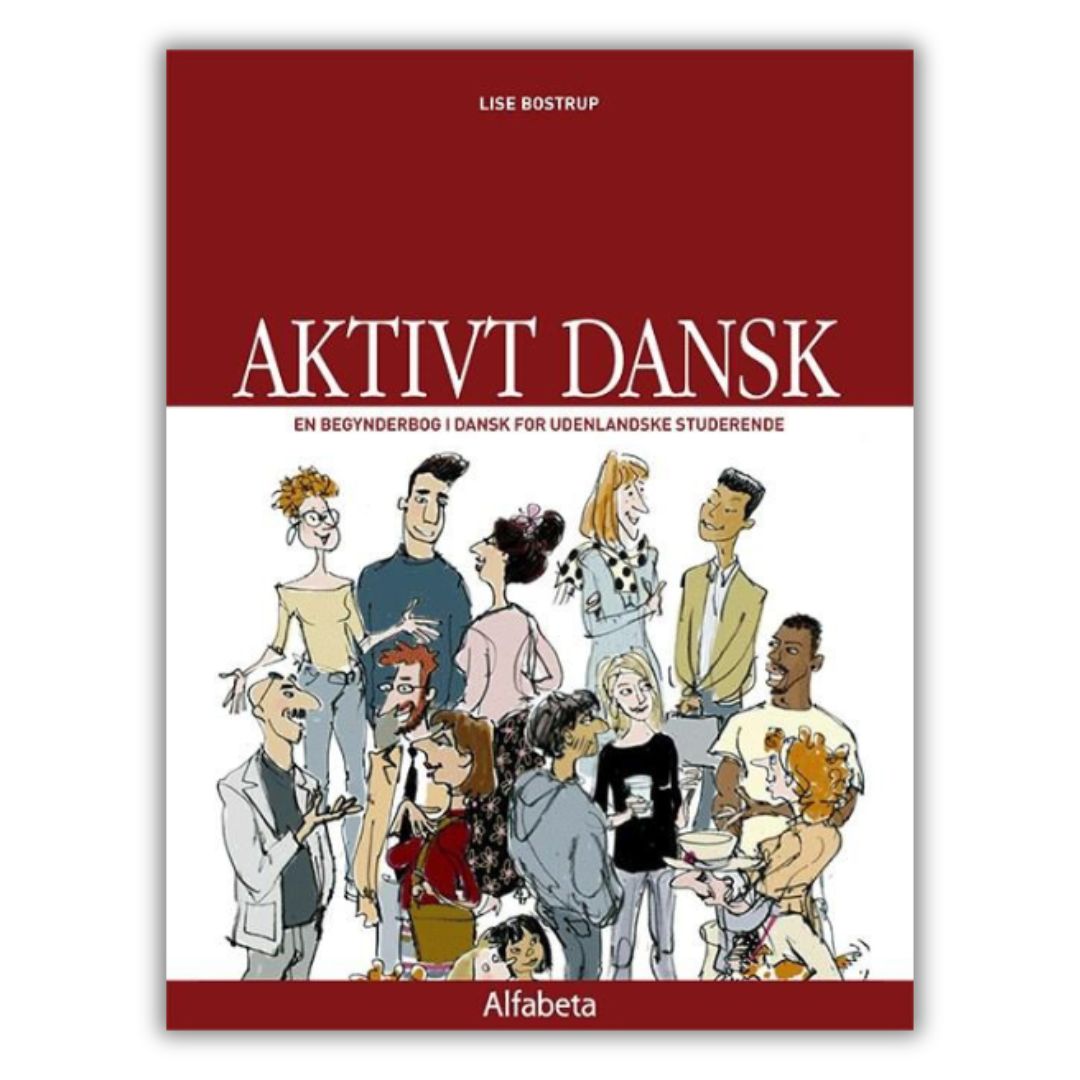 Aktivt Dansk, podręcznik do nauki duńskiego dla początkujących, przednia okładka
