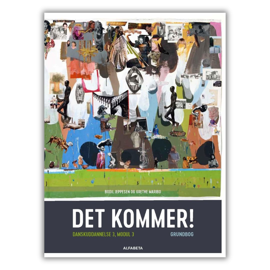 Det Kommer, grundbog, podręcznik do nauki duńskiego na poziomie zaawansowanym, b2, przednia okładka