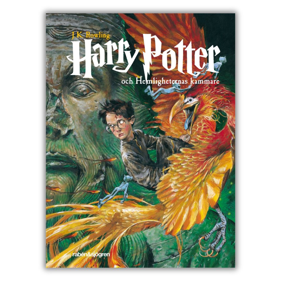 Harry Potter och Hemligheternas kammare - Harry Potter i Komnata Tajemnic po szwedzku, przednia okładka